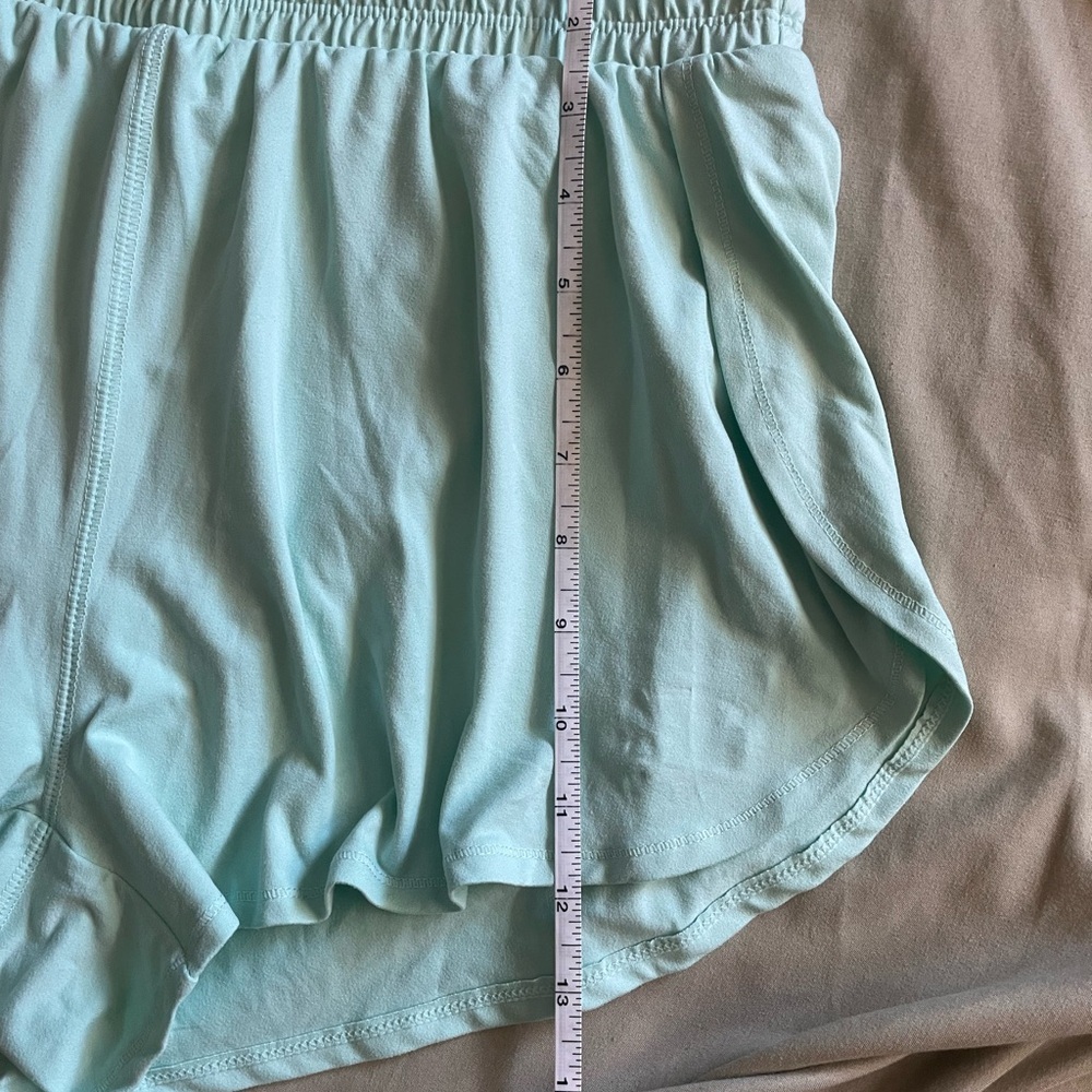 TALULAH Green Athletic Shorts with Elastic Waistband - Picture 8 of 9